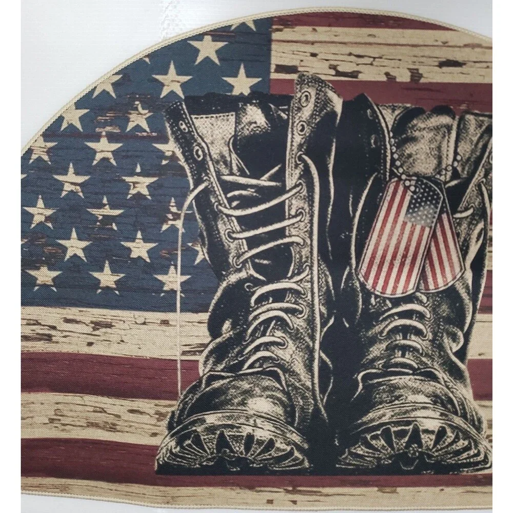 Polyester Bendable Rubber Back Floor Mat(17